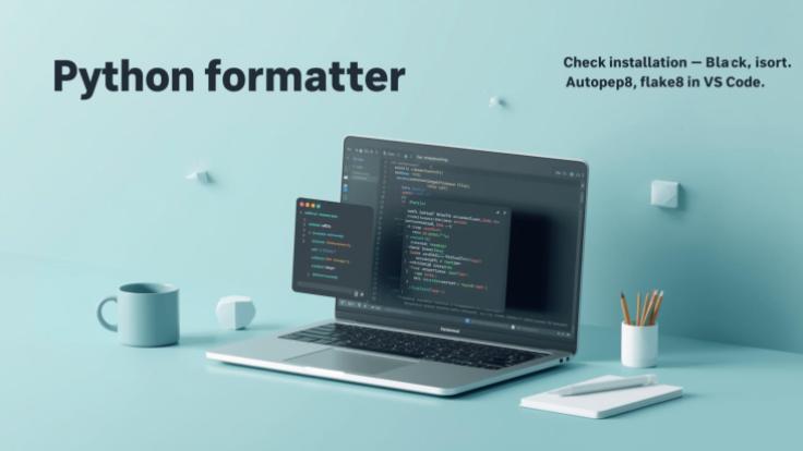 VS Code Python Formatter | How to Check Installation and Configure ...